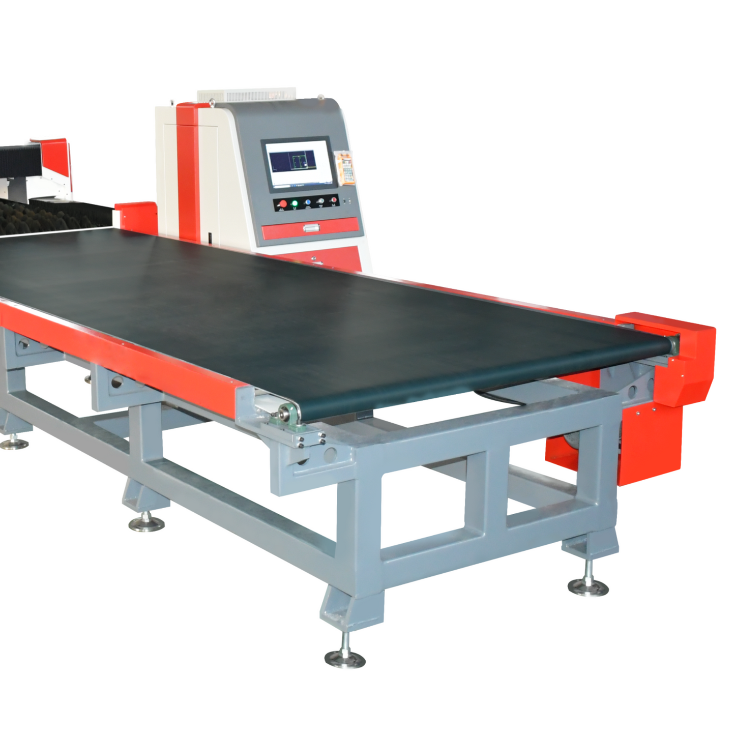 Hcgmt® Three-in-one Leveling-Roller Feeding-Fiber Laser Cutting-Collection Station Production Line