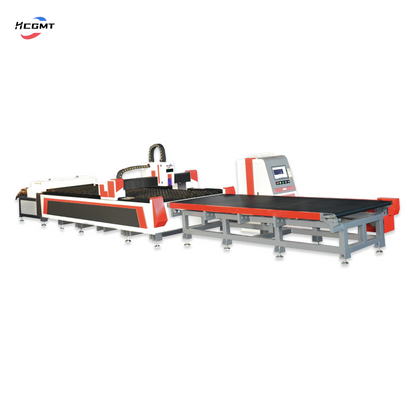 Hcgmt® Three-in-one Leveling-Roller Feeding-Fiber Laser Cutting-Collection Station Production Line